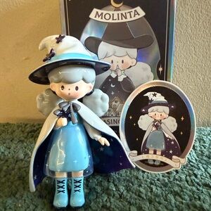 ✨SALE✨ Molinta × Finding Unicorn – Chasing Light Series (Wizard/Witch Figure)